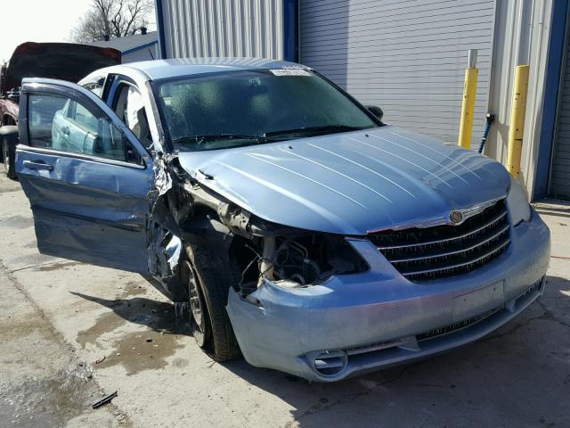 1C3LC46K67N592736 - 2007 CHRYSLER SEBRING BLUE photo 1