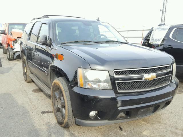 1GNFC13J27J107915 - 2007 CHEVROLET TAHOE C150 BLACK photo 1