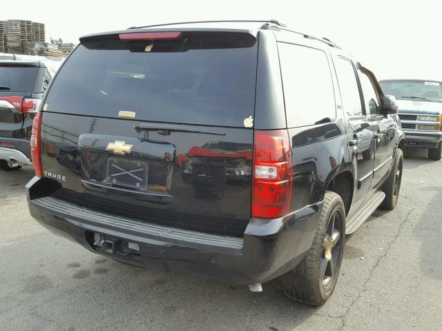 1GNFC13J27J107915 - 2007 CHEVROLET TAHOE C150 BLACK photo 4