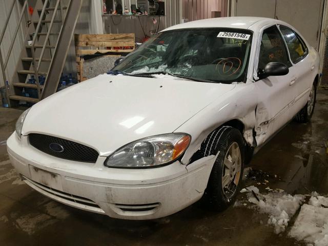 1FAFP53U15A289849 - 2005 FORD TAURUS SE WHITE photo 2