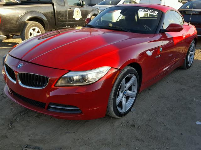 WBALM5C56BE378459 - 2011 BMW Z4 SDRIVE3 RED photo 2