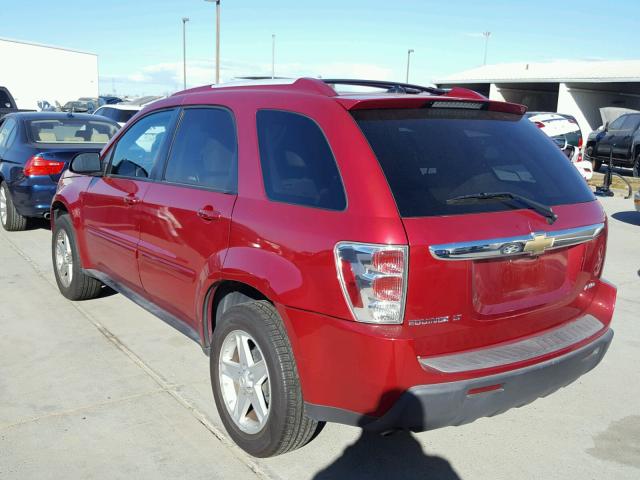 2CNDL73F756153213 - 2005 CHEVROLET EQUINOX LT RED photo 3