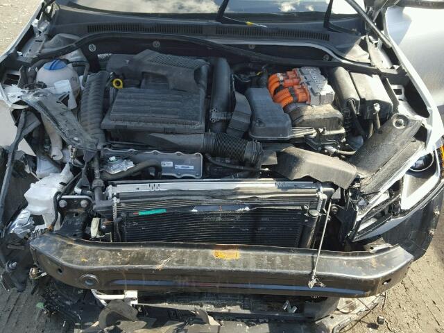 3VW637AJ0DM233121 - 2013 VOLKSWAGEN JETTA HYBR SILVER photo 7