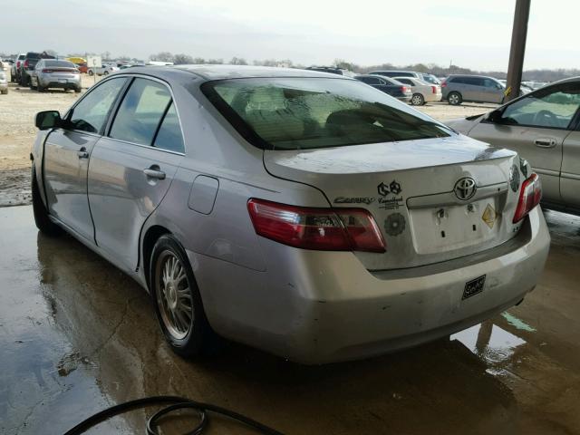 4T1BE46K17U640839 - 2007 TOYOTA CAMRY NEW SILVER photo 3