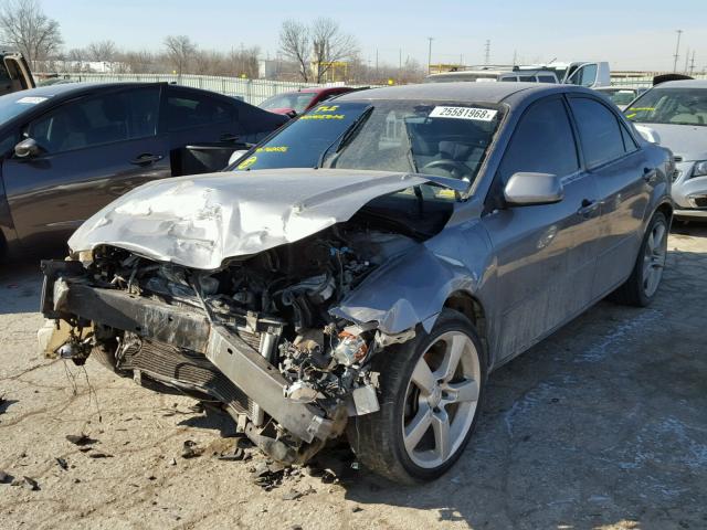 1YVFP80C465M68656 - 2006 MAZDA 6 I GRAY photo 2