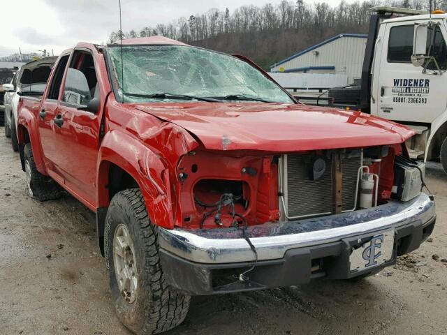 1GTDT136268207840 - 2006 GMC CANYON RED photo 1