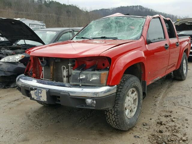 1GTDT136268207840 - 2006 GMC CANYON RED photo 2