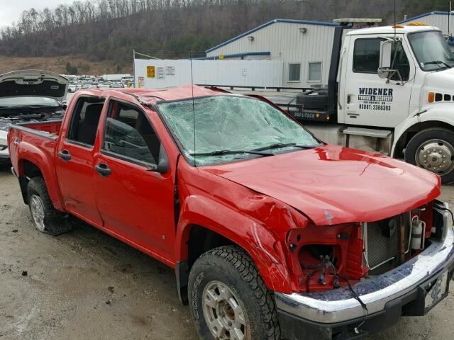 1GTDT136268207840 - 2006 GMC CANYON RED photo 9