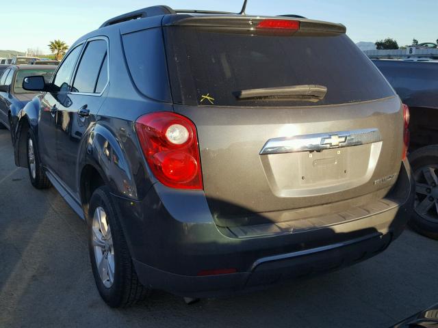 2GNALPEC6B1158882 - 2011 CHEVROLET EQUINOX LT GRAY photo 3