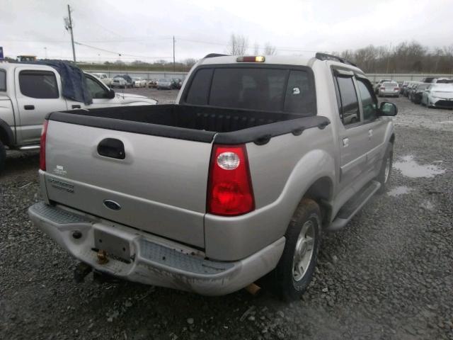 1FMZU67E93UB81382 - 2003 FORD EXPLORER S SILVER photo 4