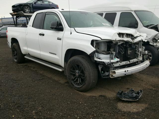 5TFUY5F10FX431283 - 2015 TOYOTA TUNDRA DOU WHITE photo 1