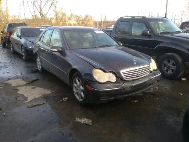 WDBRF61J62F241818 - 2002 MERCEDES-BENZ C 240 GRAY photo 1