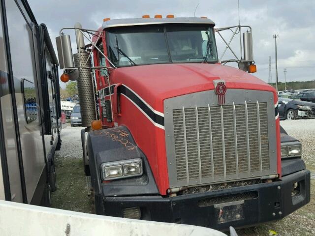 3WKDD09X47F183566 - 2007 KENWORTH CONSTRUCTI RED photo 1