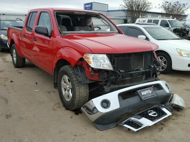 1N6AD0FV9AC426245 - 2010 NISSAN FRONTIER C RED photo 1