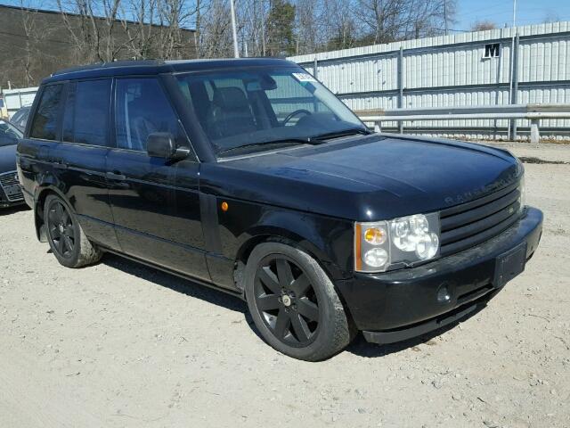 SALMF11444A168451 - 2004 LAND ROVER RANGE ROVE BLACK photo 1