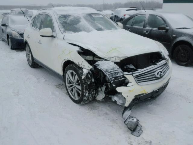 JN1AJ0HR6BM853330 - 2011 INFINITI EX35 BASE WHITE photo 1