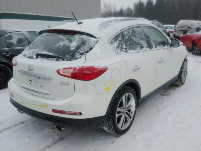 JN1AJ0HR6BM853330 - 2011 INFINITI EX35 BASE WHITE photo 4