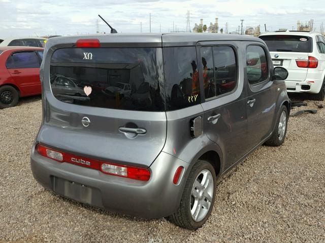 JN8AZ28R39T125941 - 2009 NISSAN CUBE BASE GRAY photo 4