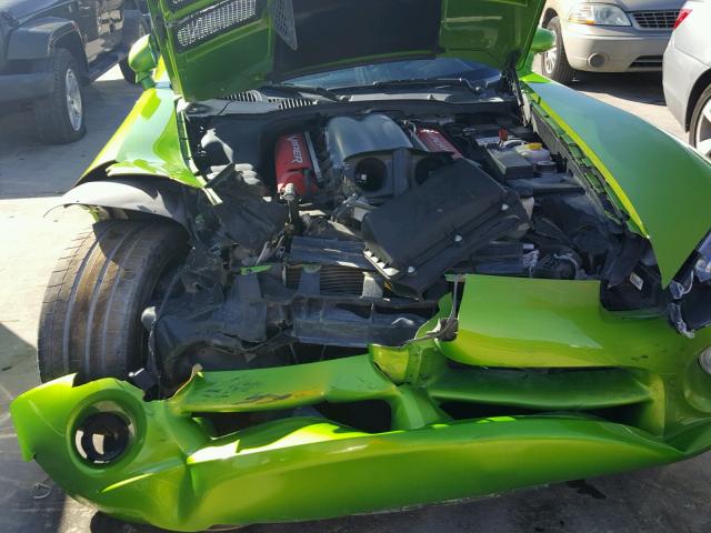 1B3JZ65Z59V500693 - 2009 DODGE VIPER SRT- GREEN photo 9