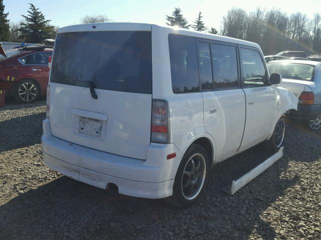 JTLKT324864095186 - 2006 TOYOTA SCION XB 白色 照片 4