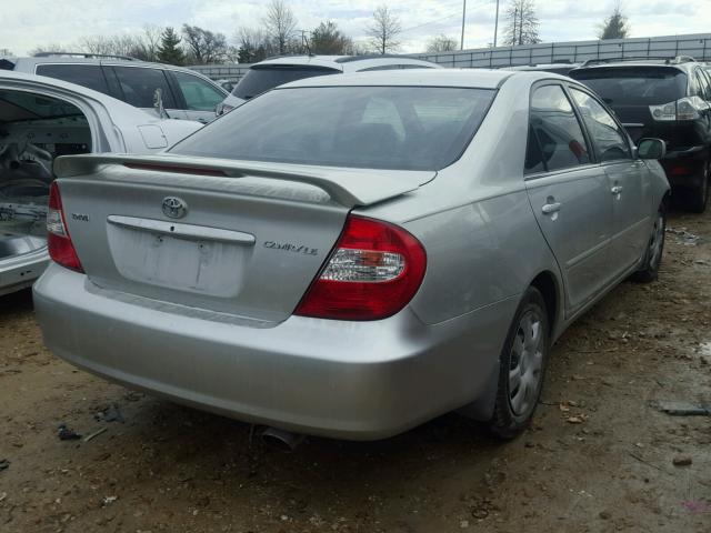 4T1BE32K83U226077 - 2003 TOYOTA CAMRY LE SILVER photo 4