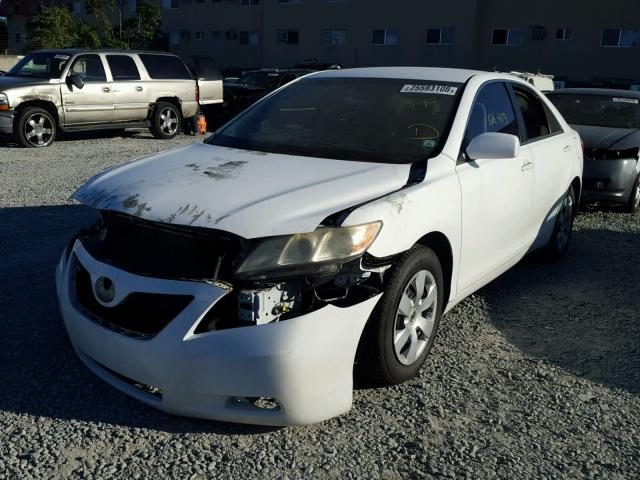 4T1BE46K99U901363 - 2009 TOYOTA CAMRY BASE WHITE photo 2