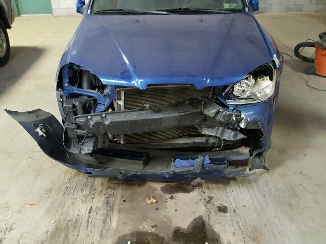 KL5JD56Z95K222730 - 2005 SUZUKI FORENZA S BLUE photo 7