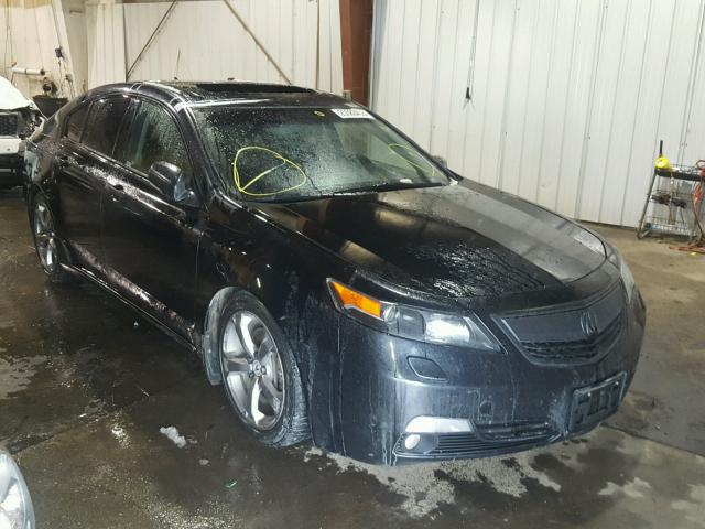 19UUA9F77CA800916 - 2012 ACURA TL BLACK photo 1