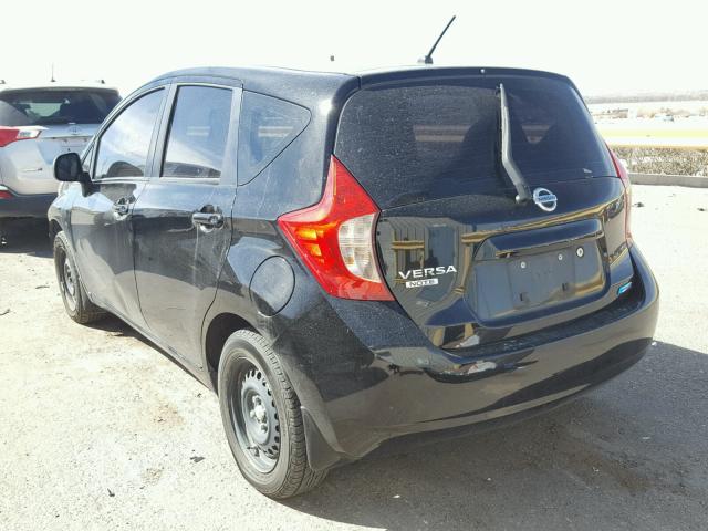 3N1CE2CP8EL434120 - 2014 NISSAN VERSA NOTE BLACK photo 3