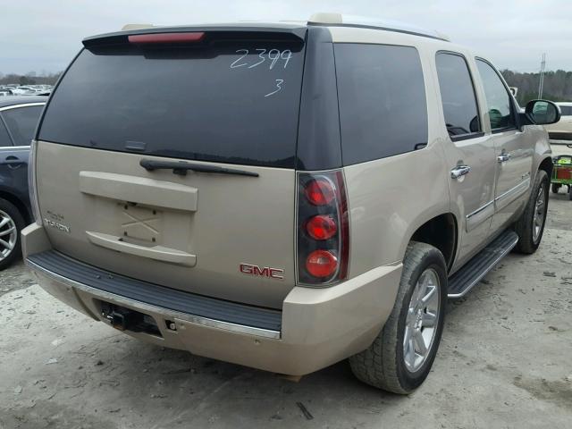 1GKFK63817J152399 - 2007 GMC YUKON DENA GOLD photo 4