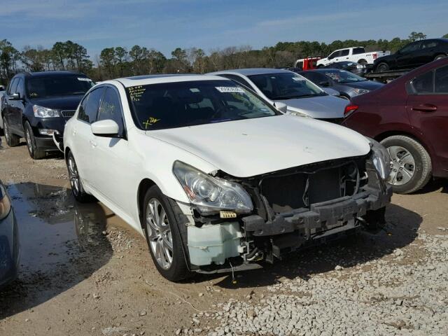 JN1CV6AP2BM303910 - 2011 INFINITI G37 BASE WHITE photo 1