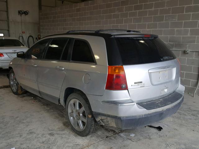 2C8GF68405R280277 - 2005 CHRYSLER PACIFICA T SILVER photo 3