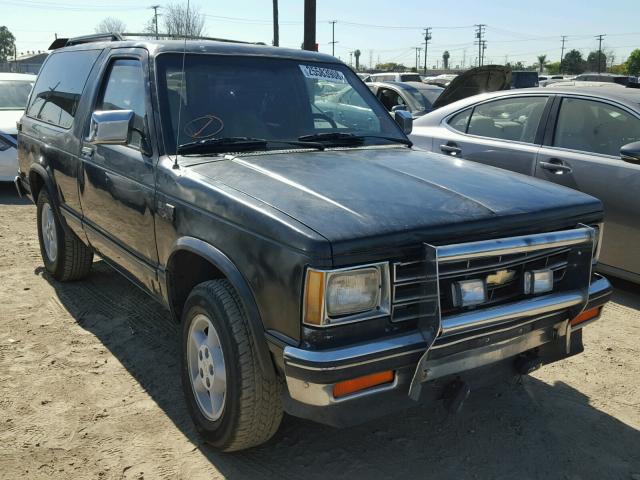 1GNCT18Z1J8222229 - 1988 CHEVROLET BLAZER S10 BLACK photo 1