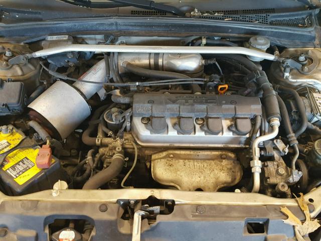 1HGEM22943L018412 - 2003 HONDA CIVIC EX ოქროსფერი ფოტო 7