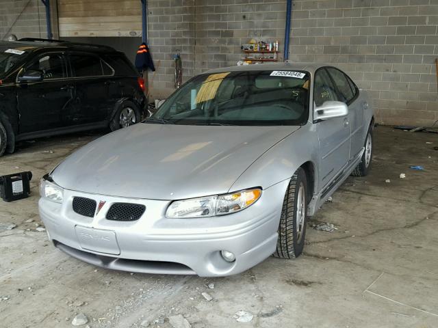 1G2WP52K41F206863 - 2001 PONTIAC GRAND PRIX SILVER photo 2