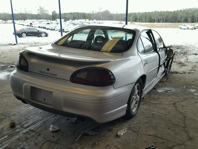 1G2WP52K41F206863 - 2001 PONTIAC GRAND PRIX SILVER photo 4