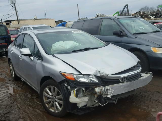 19XFB2F88CE339467 - 2012 HONDA CIVIC EX SILVER photo 1