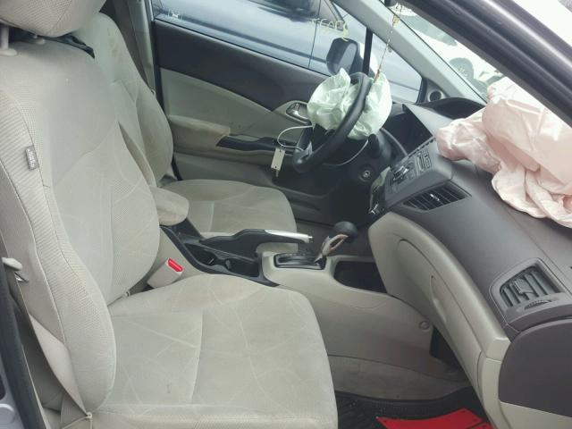 19XFB2F88CE339467 - 2012 HONDA CIVIC EX ვერცხლისფერი ფოტო 5