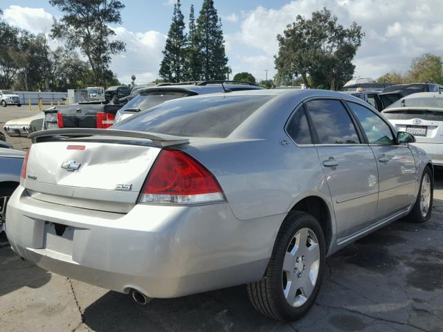 2G1WD58C869115611 - 2006 CHEVROLET IMPALA SUP 银色 照片 4