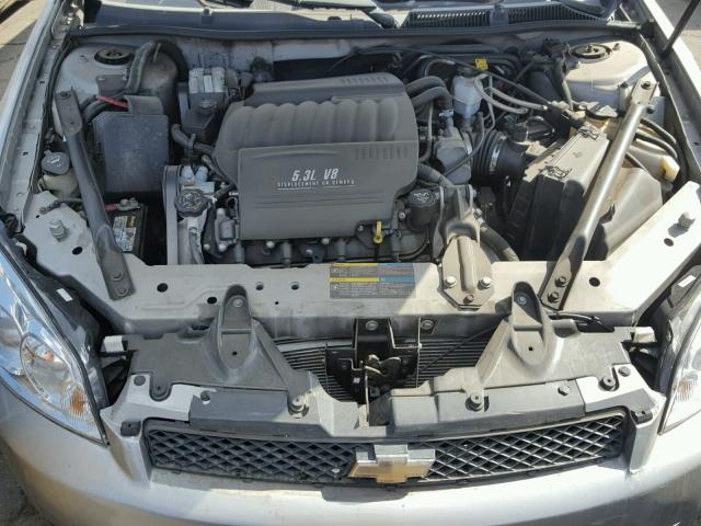 2G1WD58C869115611 - 2006 CHEVROLET IMPALA SUP SILVER photo 7