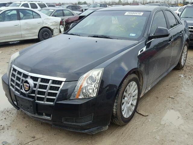 1G6DA5E59C0158649 - 2012 CADILLAC CTS BLACK photo 2