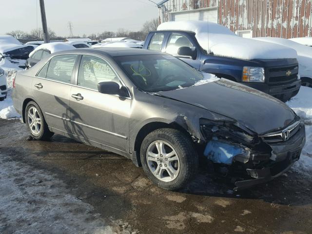 1HGCM56866A045296 - 2006 HONDA ACCORD EX GRAY photo 1