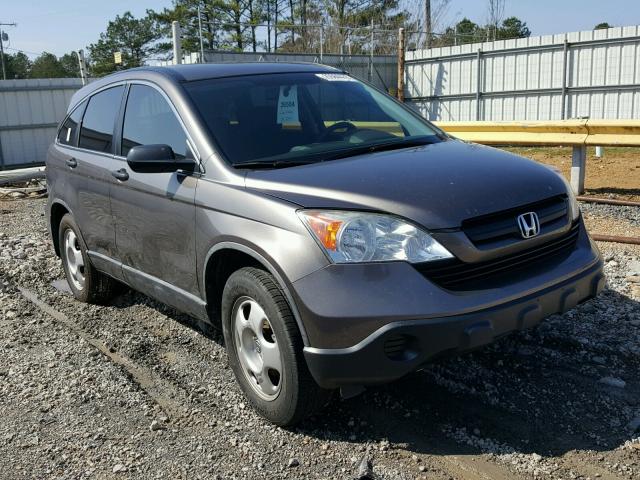 5J6RE38379L014783 - 2009 HONDA CR-V LX GRAY photo 1