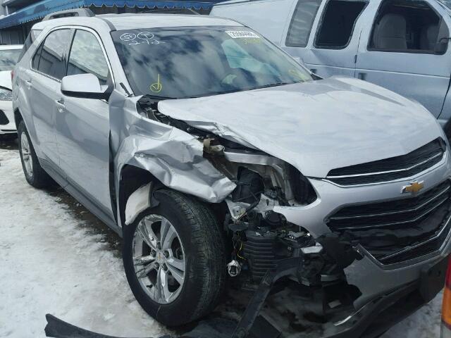 2GNALCEK0G6304932 - 2016 CHEVROLET EQUINOX LT SILVER photo 1