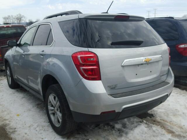 2GNALCEK0G6304932 - 2016 CHEVROLET EQUINOX LT SILVER photo 3