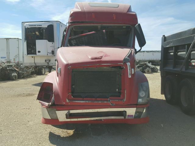 4V4NC9GH46N416307 - 2006 VOLVO VN VNL RED photo 9