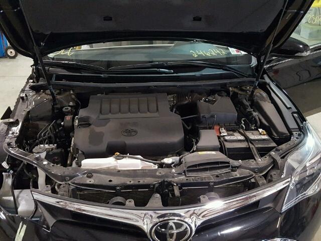 4T1BK1EB9HU246242 - 2017 TOYOTA AVALON XLE BLACK photo 7