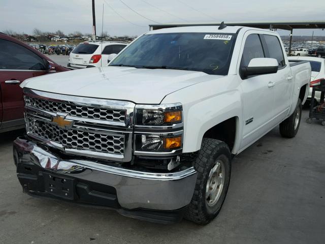 3GCPCREC2FG450721 - 2015 CHEVROLET SILVERADO WHITE photo 2