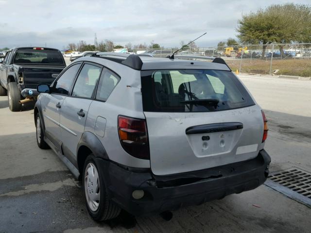 5Y2SL63845Z466389 - 2005 PONTIAC VIBE SILVER photo 3