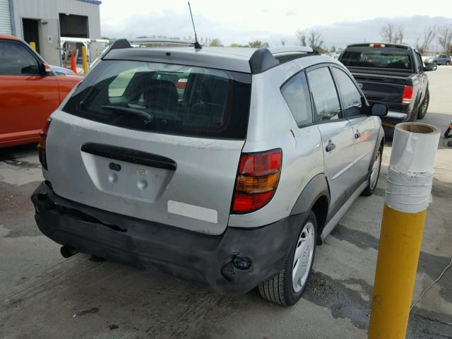 5Y2SL63845Z466389 - 2005 PONTIAC VIBE SILVER photo 4